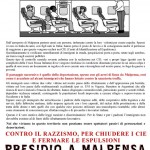Sab.18: presidio a Malpensa contro le deportazioni