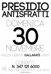 Domenica 30 a Gallarate: Presidio antisfratti