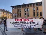 Ieri in piazza a Busto contro la richiesta di Sorveglianza Speciale